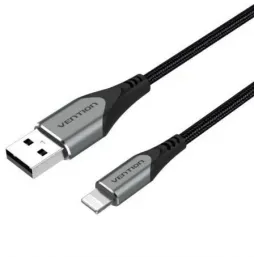 Cable USB 2.0 Lightning Vention LABHD | USB Macho - Lightning Macho | 50cm | Gris