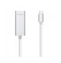 Adaptador usb tipo-c - rj45 aisens a109-0505/ 1000mbps