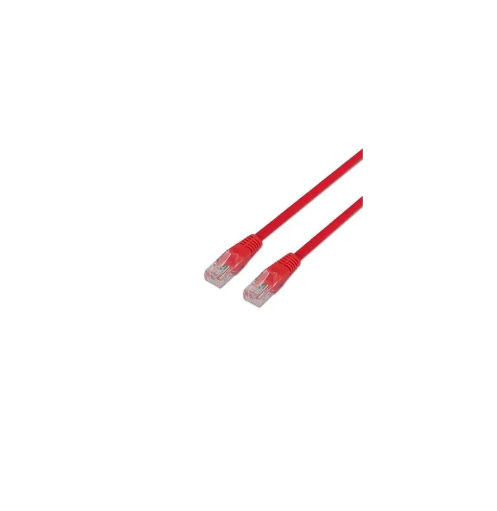 Cable de red rj45 utp aisens a135-0237 cat.6/ 50cm/ rojo