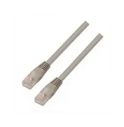 Cable de red rj45 utp aisens a133-0174 cat.5e/ 25cm/ gris