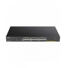 switch gestionado dlink smart dgs125028xmp 28 puertos rj45 101001000 poe sfp