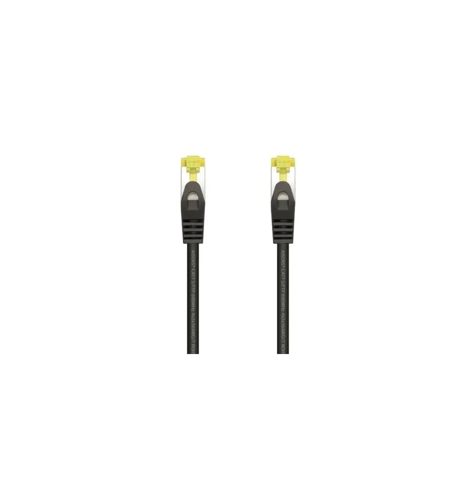 Comprar Cable de Red RJ45 SFTP Aisens A1460487 Cat7 2m Negro