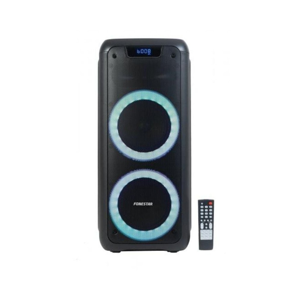altavoz portable con bluetooth fonestar partyduo 100w 10
