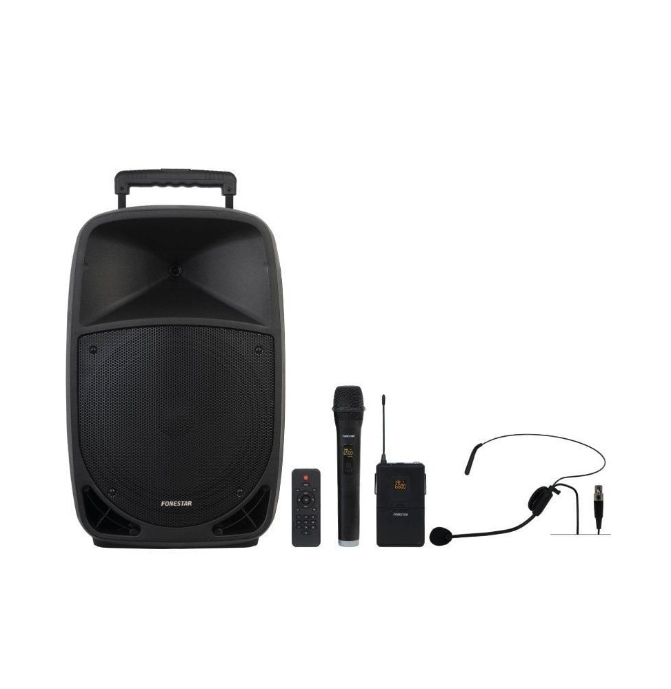 altavoz portable con bluetooth fonestar malibu312 250w
