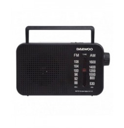 radio portatil daewoo dw1123 negra
