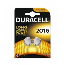 pack de 2 pilas de boton duracell dl2016b2 3v