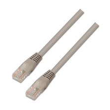 Cable serie null modem nanocable 10.14.0502/ db9 macho - db9 hembra/ 1.8m/ beige