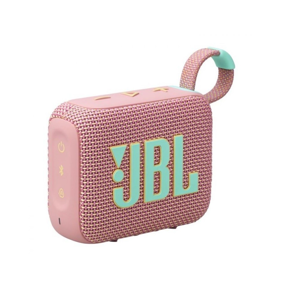 altavoz con bluetooth jbl go 4 42w 10 rosa
