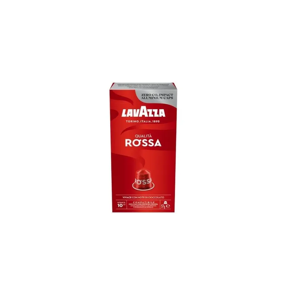 Comprar Capsula Lavazza Qualita Rossa para cafeteras Nespresso Caja de