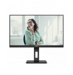 monitor profesional aoc q27p3cv 27 qhd multimedia regulable en altura negro