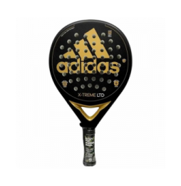 pala de padel adidas pala adidas xtreme ltd negra y oro