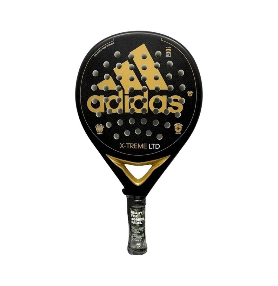 pala de padel adidas pala adidas xtreme ltd negra y oro pala de padel adidas pala adidas xtreme ltd negra y oro