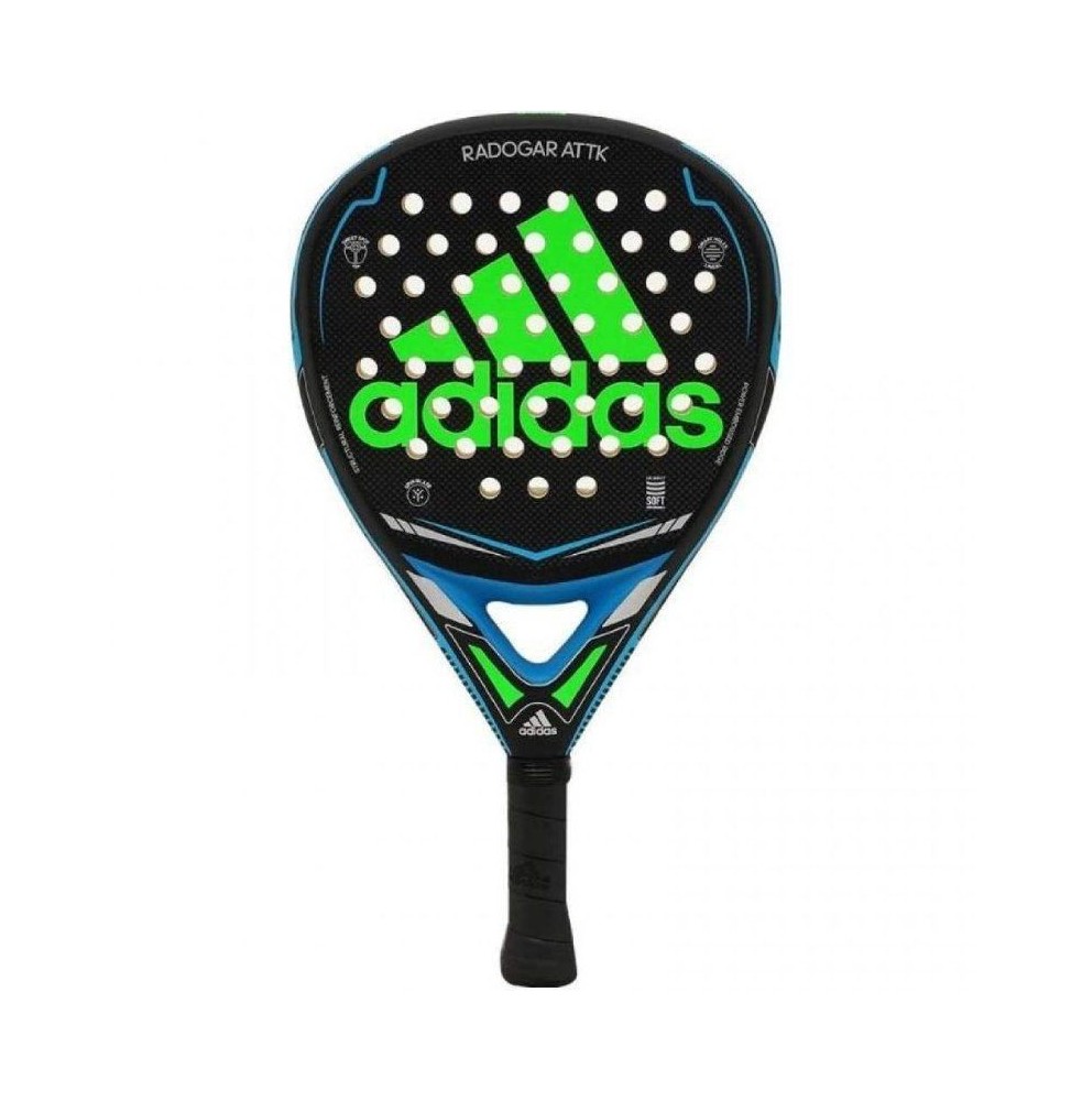 pala de padel adidas radogar attk azul