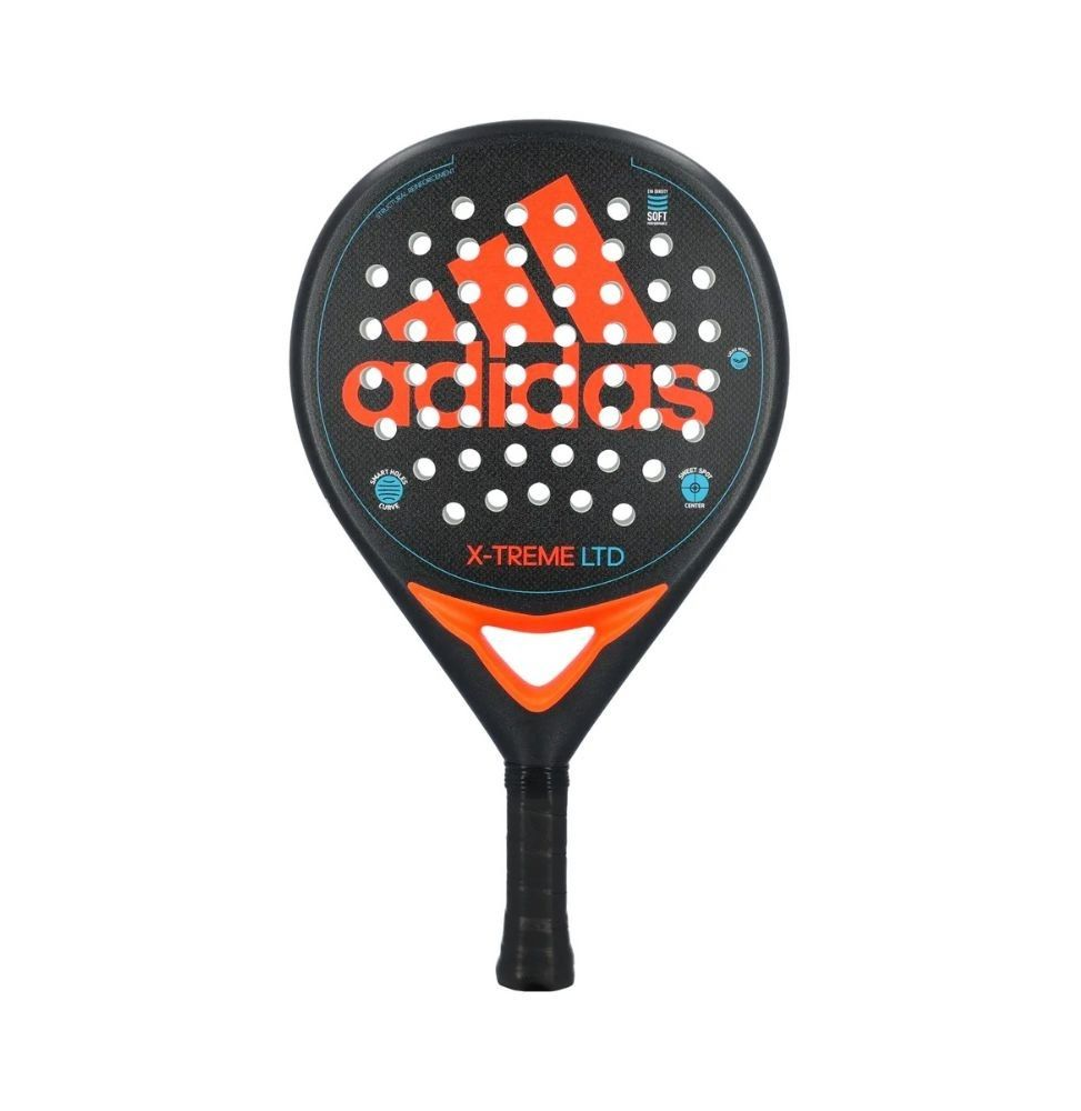 pala de padel adidas pala adidas xtreme ltd negra y naranja pala de padel adidas pala adidas xtreme ltd negra y naranja