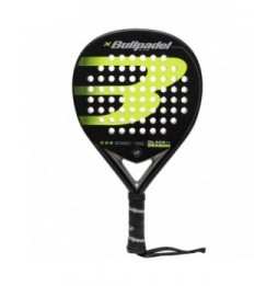 pala de padel bullpadel black dragon 40 negro y verde