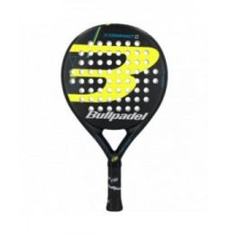 pala de padel bullpadel xcompact 2 negra y amarilla