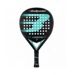 pala de padel bullpadel legend woman 40 azul y negra