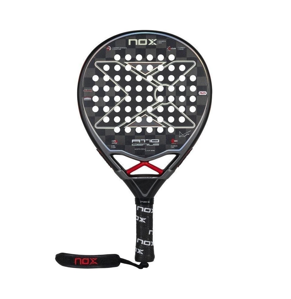 pala de padel noxsport at10 luxury genius 18k 2023 agustin tapia