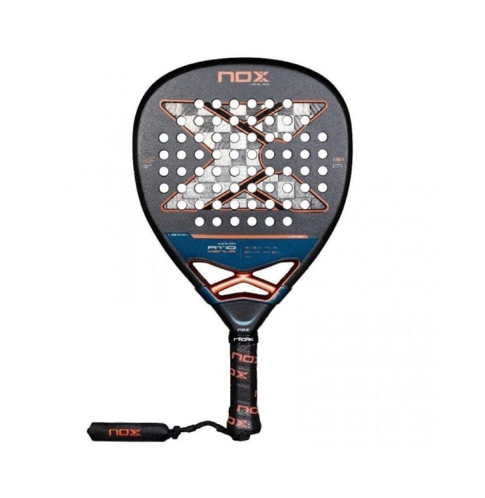 pala de padel noxsport at10 luxury genius attack 18k 2025 agustin tapia
