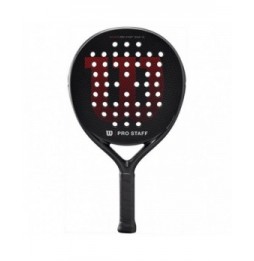 pala de padel wilson pro staff team tx v2 negra y roja