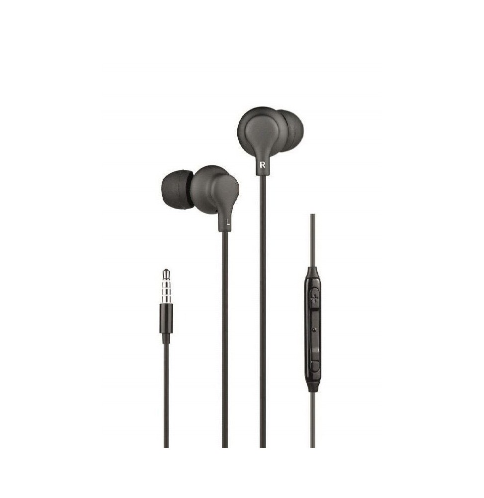auriculares intrauditivos daewoo dw2013 con microfono jack 35 negros
