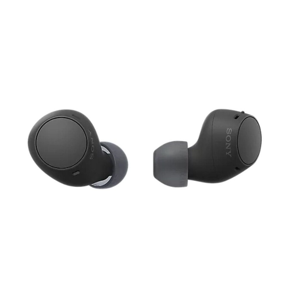 auriculares bluetooth sony wfc510 con estuche de carga autonomia 5h negros