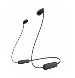 auriculares inalambrico intrauditivos sony wic100 con microfono bluetooth negros