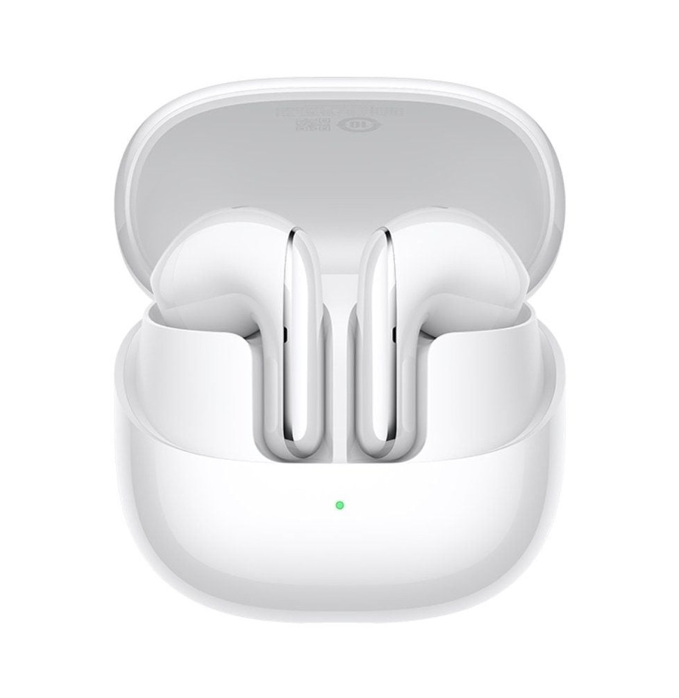 auriculares bluetooth xiaomi buds 5 con estuche de carga blancos