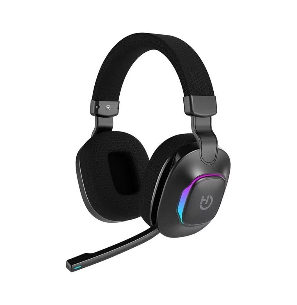 auriculares gaming con microfono hiditec vortex argb jack 35 bluetooth negros