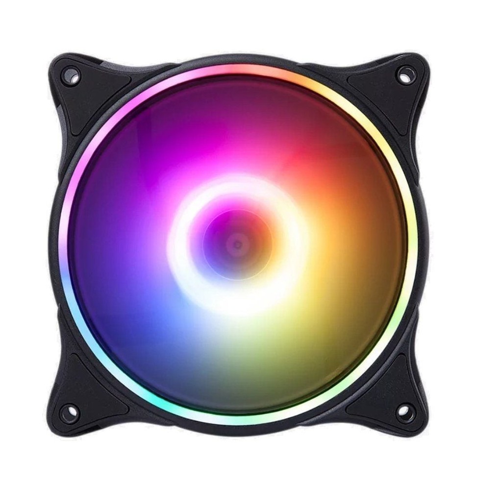 ventilador hiditec n18 argb 12cm negro ventilador hiditec n18 argb 12cm negro