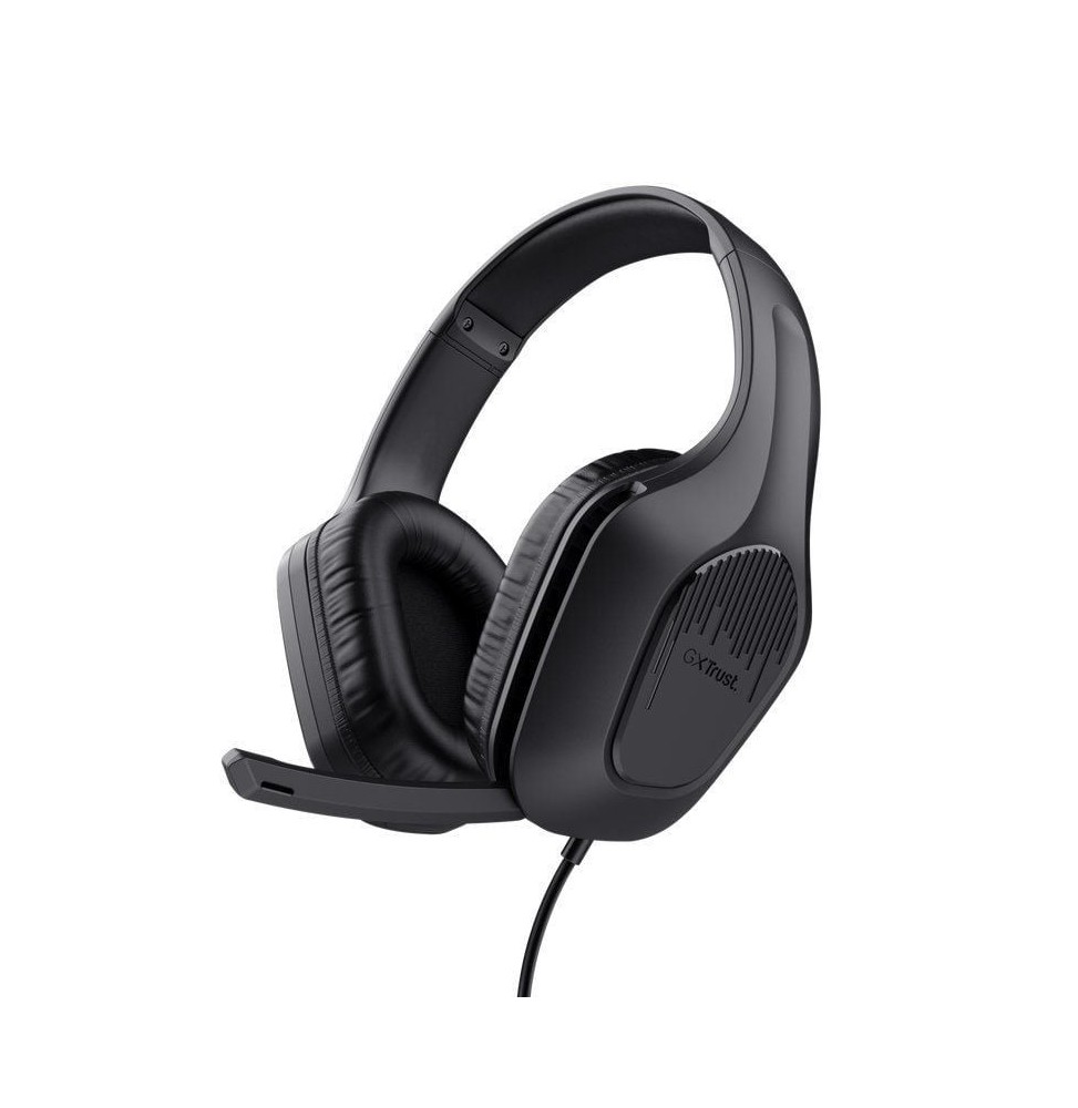 auriculares gaming con microfono trust gaming gxt 415 zirox jack 35 negros
