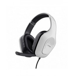 auriculares gaming con microfono trust gaming gxt 415 zirox ps5 jack 35 blancos