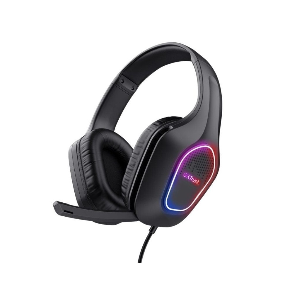 auriculares gaming con microfono trust gaming gxt 416 zirox jack 35usb negros