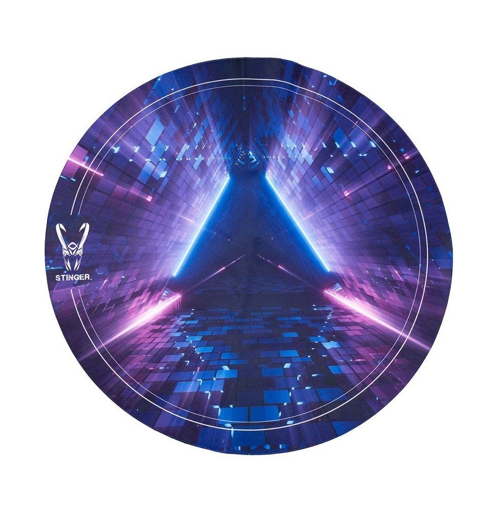 alfombra gaming woxter stinger floorpad future purpura