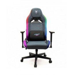 silla gaming woxter stinger station elite luces led azul y rosa