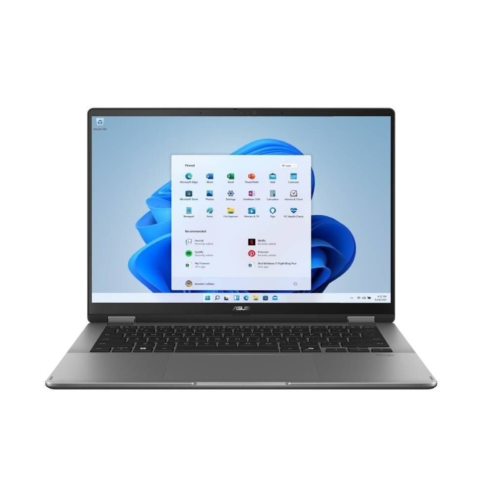 portatil convertible asus vivobook oled 14 flip tp3407saql064w intel core ultra 7258v 32gb 1tb ssd 14 tactil win11