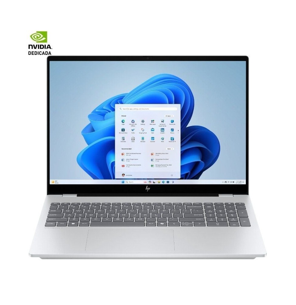 portatil hp omnibook 7 ai 16ay0004ns intel core ultra 7255h 32gb 1tb ssd geforce rtx 4050 16 win11