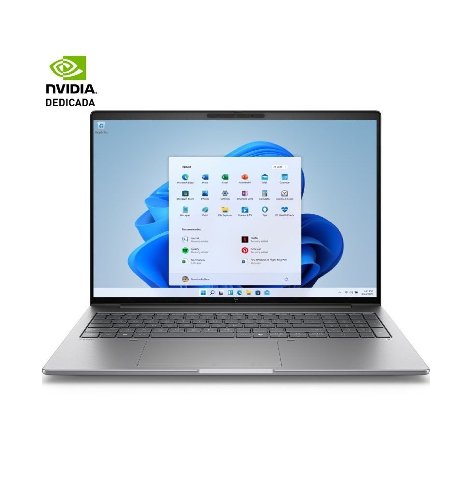 portatil workstation hp zbook 8 g1i intel core ultra 9285h 64gb 1tb ssd nvidia rtx 500 ada 16 tactil win11 pro