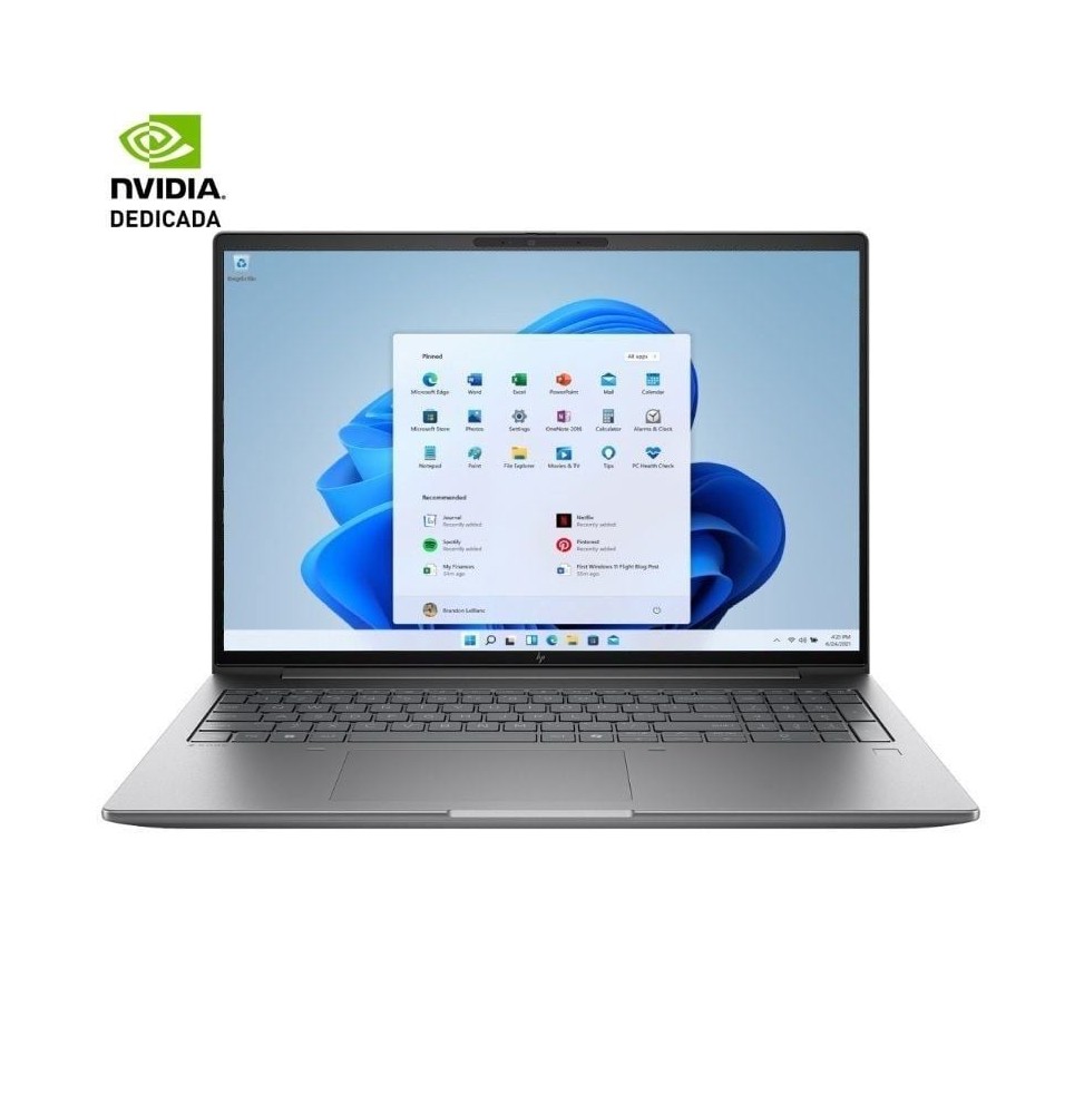 portatil workstation hp zbook x g1i b72xdet intel core ultra 7255h 32gb 1tb ssd rtx pro 1000 blackwell 16 tactil win11 pr