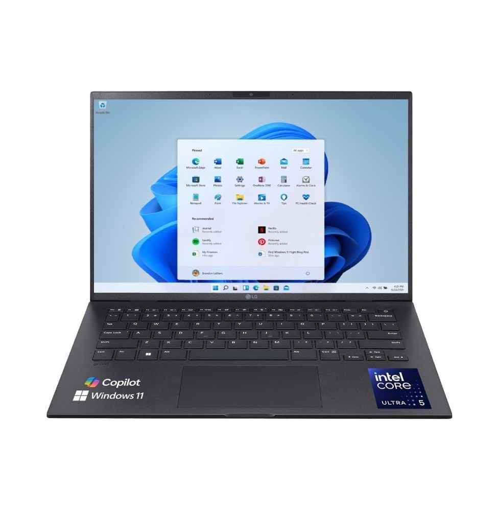 portatil lg gram 14z90svap75b intel core ultra 7155h 16gb 512gb ssd 14 win11 pro
