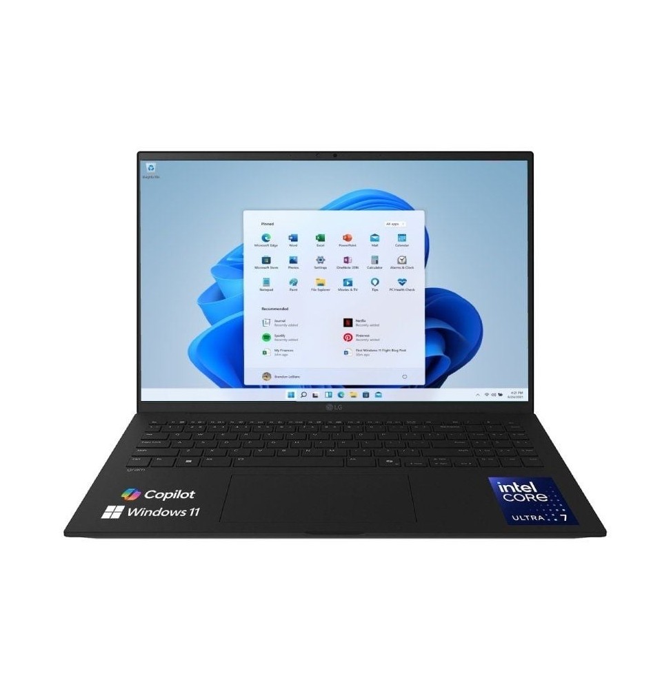 portatil lg gram 16z90tgad88b intel core ultra 7255h 32gb 1tb ssd 16 win11