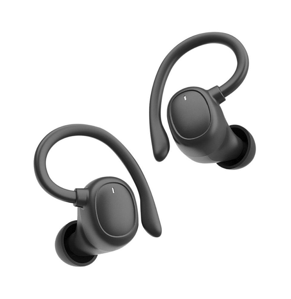 auriculares deportivos bluetooth muvit io smart true wireless sport enc con estuche de carga autonomia 6h negros