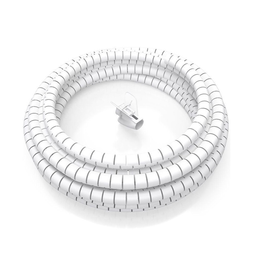 organizador de cables en espiral aisens a1510918 2m