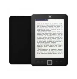 Libro electrónico ebook woxter scriba 195/ 6'/ tinta electrónica/ negro