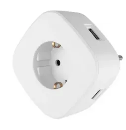 Enchufe Orbegozo EN 1500 | 1 Toma Schuko | 3 Tomas USB