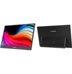 Monitor Portátil Verbatim Non-Touch Light 15.6' | Full HD | Multimedia | Negro