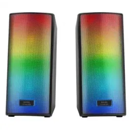 Comprar Altavoces con Bluetooth Mars Gaming MSRGB2 15W 20 Negros