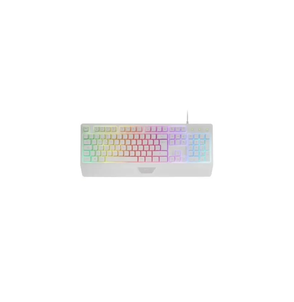 Comprar Teclado Gaming SemiMecanico Mars Gaming MK124 Blanco