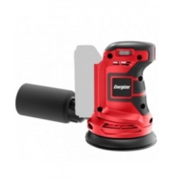 lijadora excentrica energizer 3sd02 350w incluye 10 lijas sin bateria ni cargador