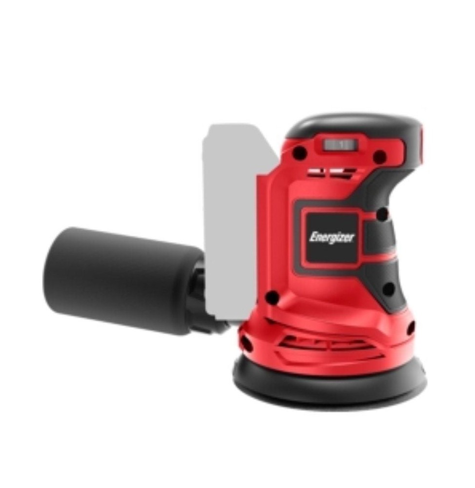 lijadora excentrica energizer 3sd02 350w incluye 10 lijas sin bateria ni cargador